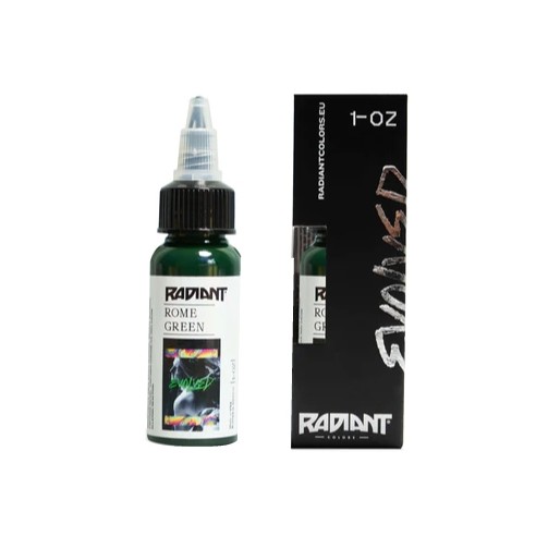 ROME GREEN - Radiant Colors - 30ml - Colore Tattoo REACH
