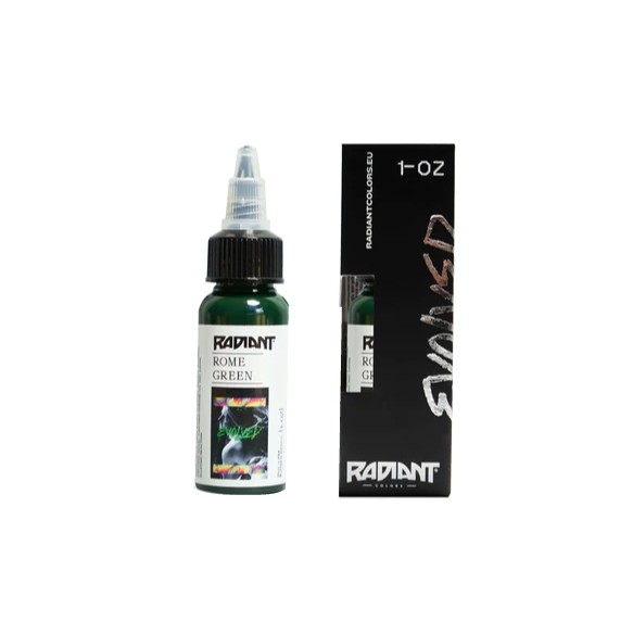 ROME GREEN - Radiant Colors - 30ml - Colore Tattoo REACH
