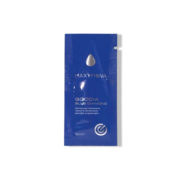 GOCCIA Blue Diamond - Siero Ristrutturante per Ciglia e Sopracciglia MAXYMOVA - 1,5ml