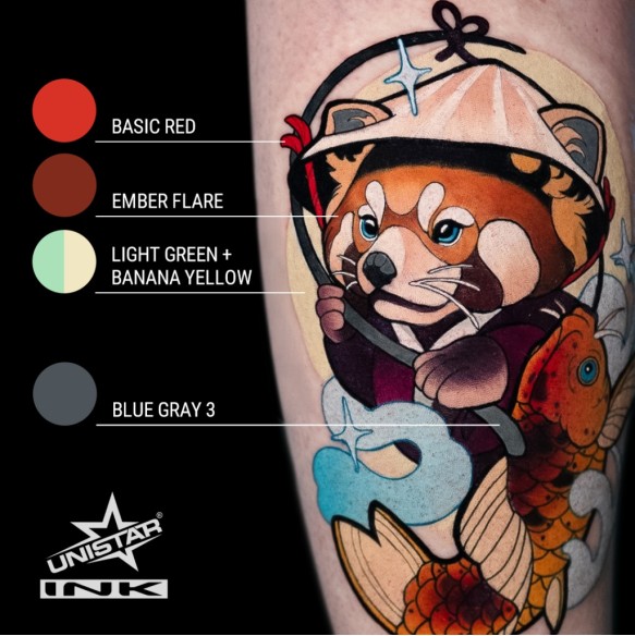 Banana Yellow - UNISTAR INK - 30 ml - Colore Tattoo REACH