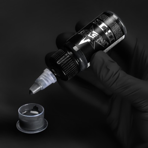 Basic Grey Dark - UNISTAR INK - 30 ml - Colore Tattoo REACH