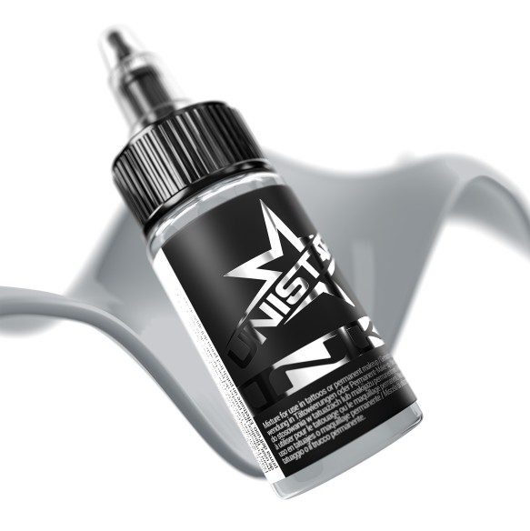 Basic Gray Medium - UNISTAR INK - 30 ml - Colore Tattoo REACH