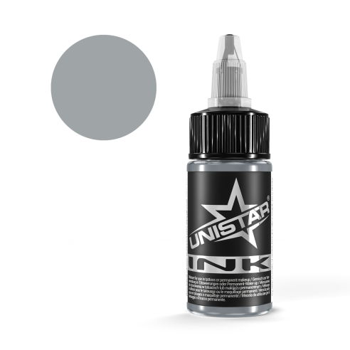Basic Gray Medium - UNISTAR INK - 30 ml - Colore Tattoo REACH