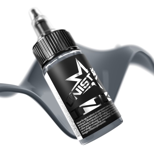 Basic Gray Medium Dark - UNISTAR INK - 30 ml - Colore Tattoo REACH