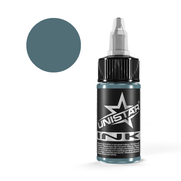 Battleship Blue - UNISTAR INK - 30 ml - Colore Tattoo REACH