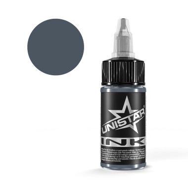 Blue Gray 1 - UNISTAR INK - 30 ml - Colore Tattoo REACH 2