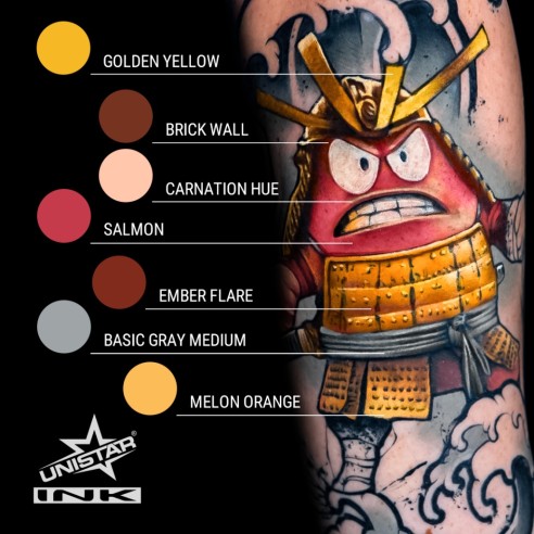 Brick Wall - UNISTAR INK - 30 ml - Colore Tattoo REACH