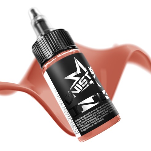 Coral Red - UNISTAR INK - 30 ml - Colore Tattoo REACH
