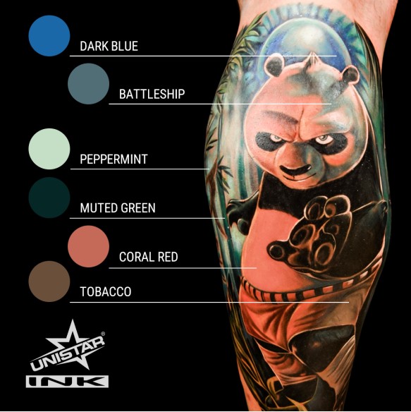 Dark Blue - UNISTAR INK - 30 ml - Colore Tattoo REACH