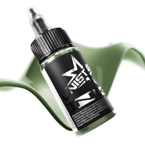 Dark Green - UNISTAR INK - 30 ml - Colore Tattoo REACH