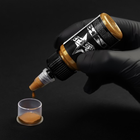 Dark Ochre - UNISTAR INK - 30 ml - Colore Tattoo REACH