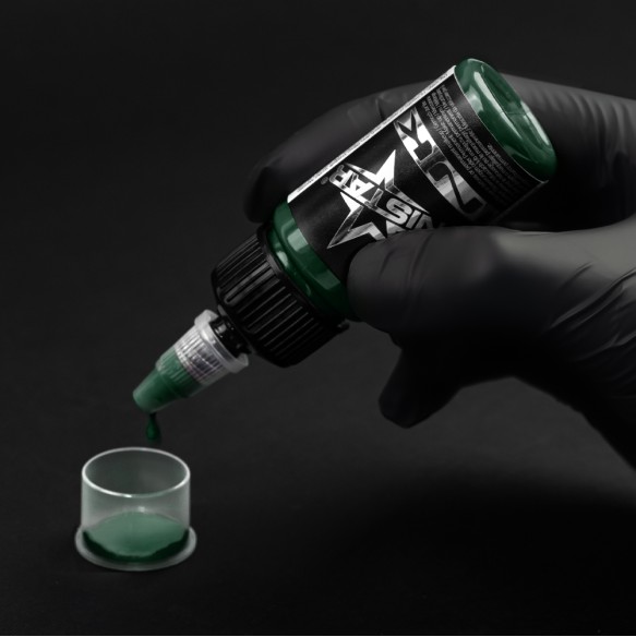 Deep Green - UNISTAR INK - 30 ml - Colore Tattoo REACH