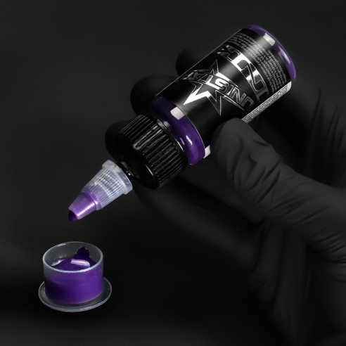 Eggplant Purple - UNISTAR INK - 30 ml - Colore Tattoo REACH