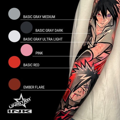 Ember Flare - UNISTAR INK - 30 ml - Colore Tattoo REACH