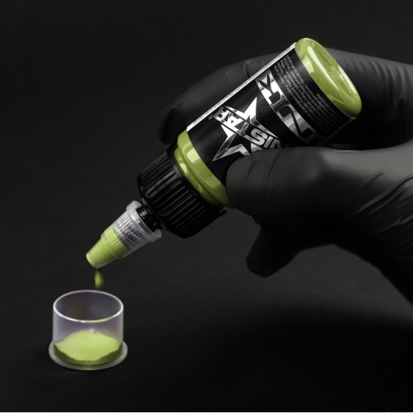 Green Whisper - UNISTAR INK - 30 ml - Colore Tattoo REACH
