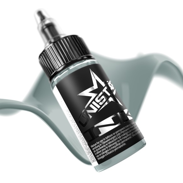 Light Grayish Green - UNISTAR INK - 30 ml - Colore Tattoo REACH