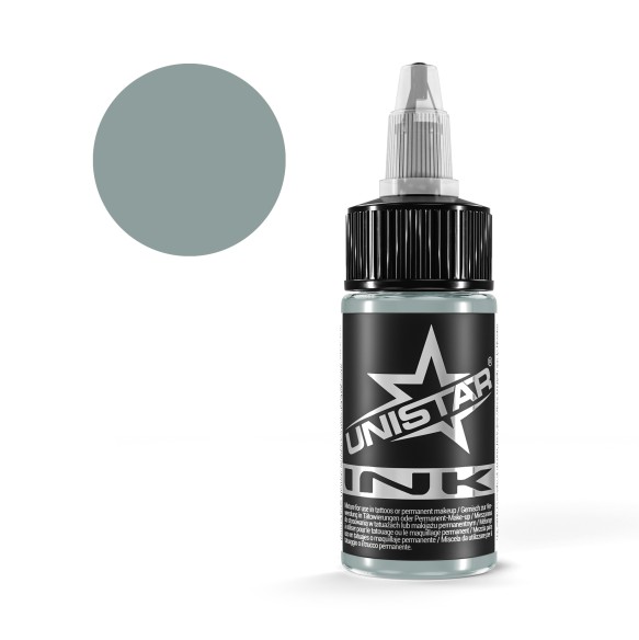 Light Grayish Green - UNISTAR INK - 30 ml - Colore Tattoo REACH