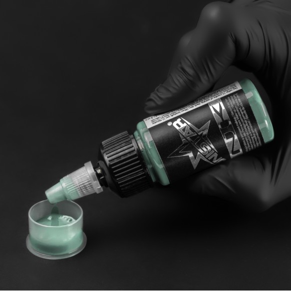 Light Green - UNISTAR INK - 30 ml - Colore Tattoo REACH