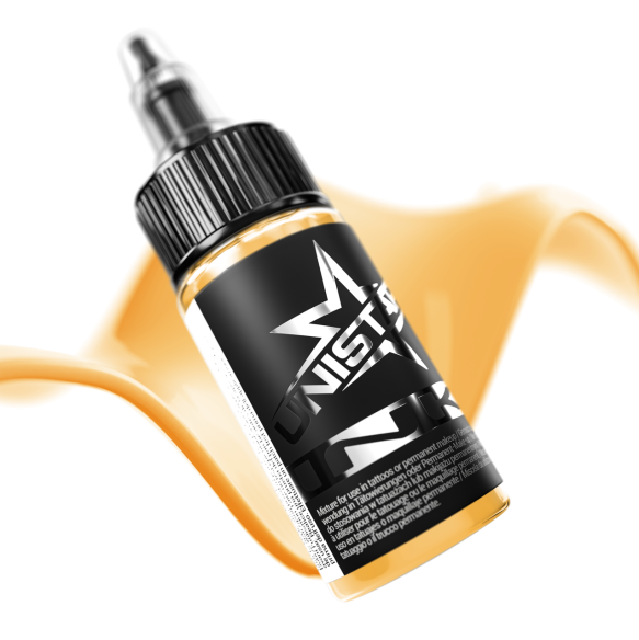 Melon Orange - UNISTAR INK - 30 ml - Colore Tattoo REACH
