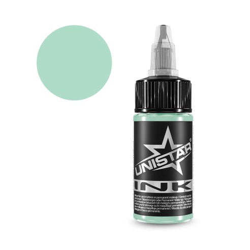Mint Green - UNISTAR INK - 30 ml - Colore Tattoo REACH