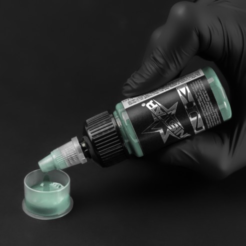 Mint Green - UNISTAR INK - 30 ml - Colore Tattoo REACH