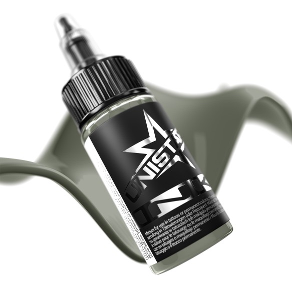 Misty Green - UNISTAR INK - 30 ml - Colore Tattoo REACH