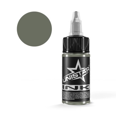Misty Green - UNISTAR INK - 30 ml - Colore Tattoo REACH 2