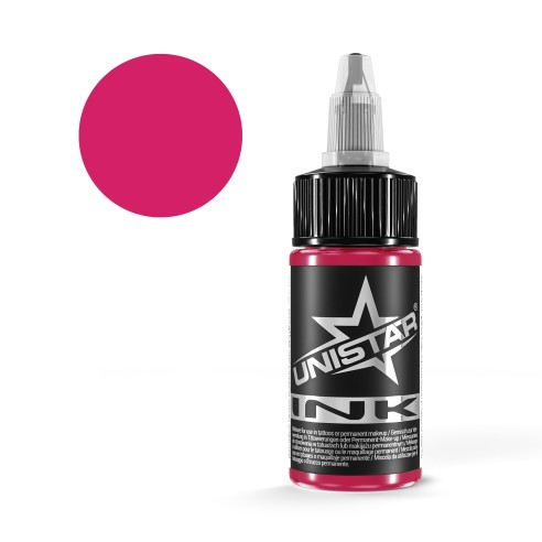 Neon Pink - UNISTAR INK - 30 ml - Colore Tattoo REACH