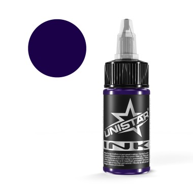 Nightshade Blue - UNISTAR INK - 30 ml - Colore Tattoo REACH 2