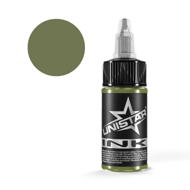 Olive - UNISTAR INK - 30 ml - Colore Tattoo REACH 2