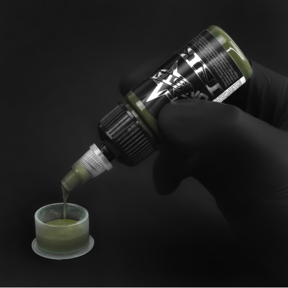 Olive - UNISTAR INK - 30 ml - Colore Tattoo REACH