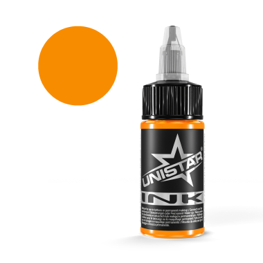 Orange - UNISTAR INK - 30 ml - Colore Tattoo REACH 2