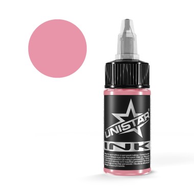 Pink - UNISTAR INK - 30 ml - Colore Tattoo REACH 2