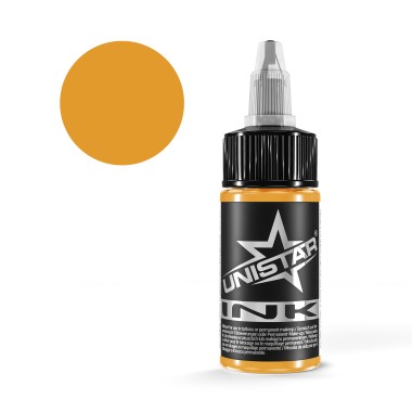 Pure Orange - UNISTAR INK - 30 ml - Colore Tattoo REACH 2