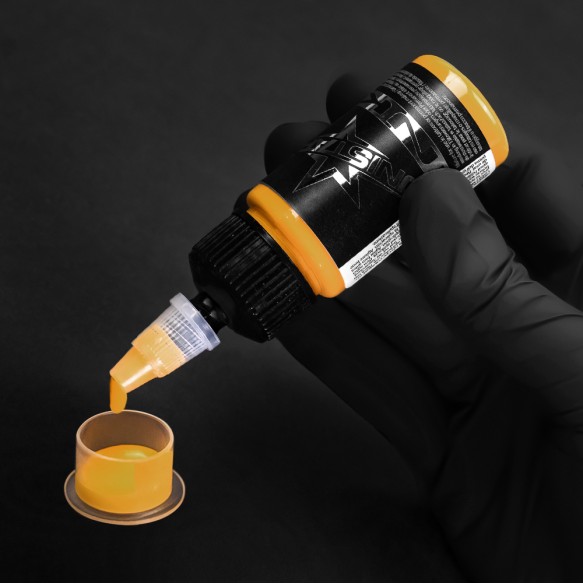 Pure Orange - UNISTAR INK - 30 ml - Colore Tattoo REACH