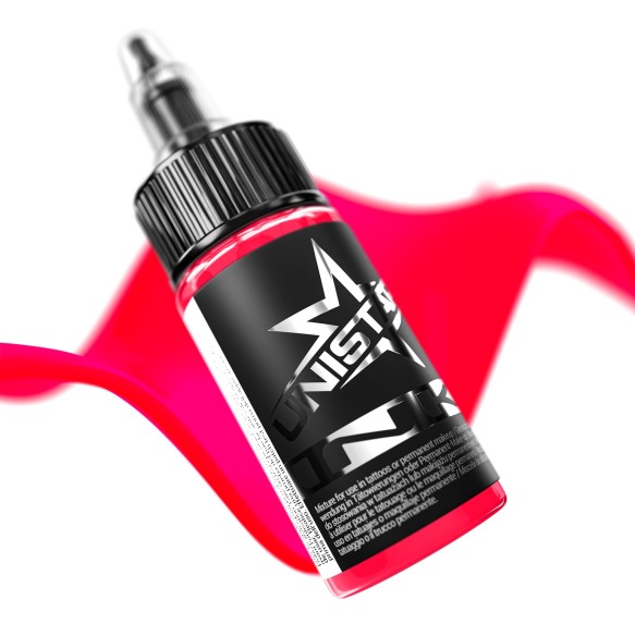 Shocking Pink - UNISTAR INK - 30 ml - Colore Tattoo REACH
