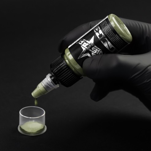 Soft Pale Green - UNISTAR INK - 30 ml - Colore Tattoo REACH