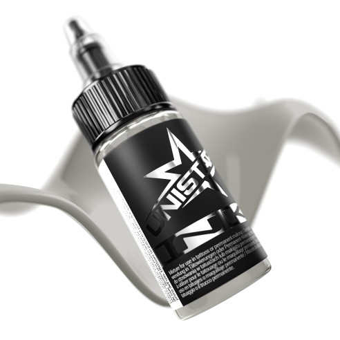 Solid Gray -1 - UNISTAR INK - 30 ml - Colore Tattoo REACH