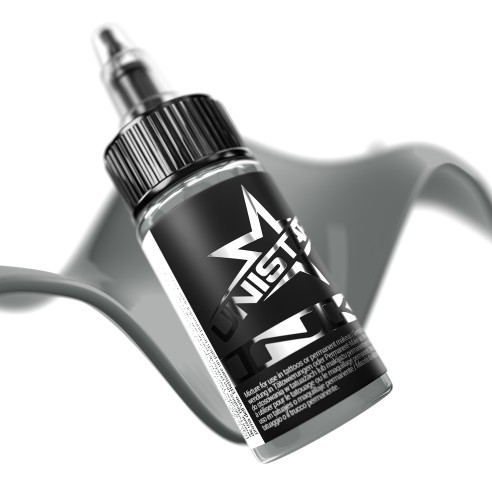 Solid Gray -2 - UNISTAR INK - 30 ml - Colore Tattoo REACH