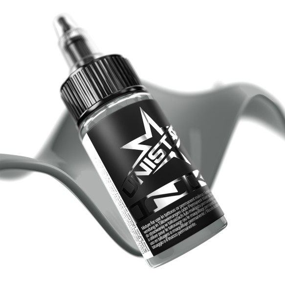 Solid Gray -2 - UNISTAR INK - 30 ml - Colore Tattoo REACH