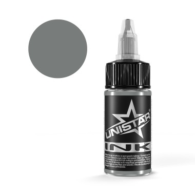 Solid Gray -2 - UNISTAR INK - 30 ml - Colore Tattoo REACH 2