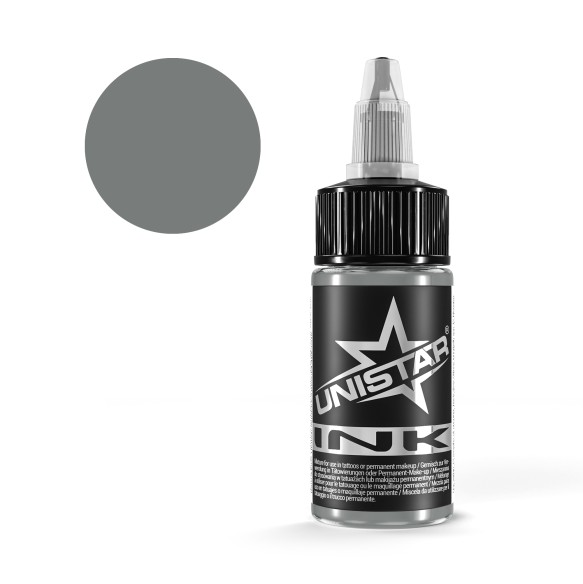 Solid Gray -2 - UNISTAR INK - 30 ml - Colore Tattoo REACH
