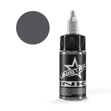 Solid Gray -4 - UNISTAR INK - 30 ml - Colore Tattoo REACH 2