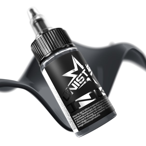 Solid Gray -5 - UNISTAR INK - 30 ml - Colore Tattoo REACH