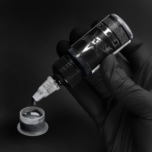 Solid Gray -5 - UNISTAR INK - 30 ml - Colore Tattoo REACH