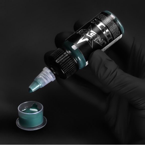 Tiki Teal - UNISTAR INK - 30 ml - Colore Tattoo REACH