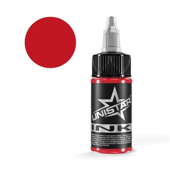 Top Basic Coral - UNISTAR INK - 30 ml - Colore Tattoo REACH