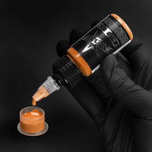 Top Basic Light Orange - UNISTAR INK - 30 ml - Colore Tattoo REACH