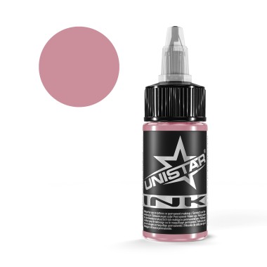 Very Light Pink - UNISTAR INK - 30 ml - Colore Tattoo REACH 2