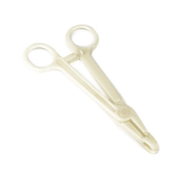 Pinza Monouso Ovale Aperta Sterile - 1 pz